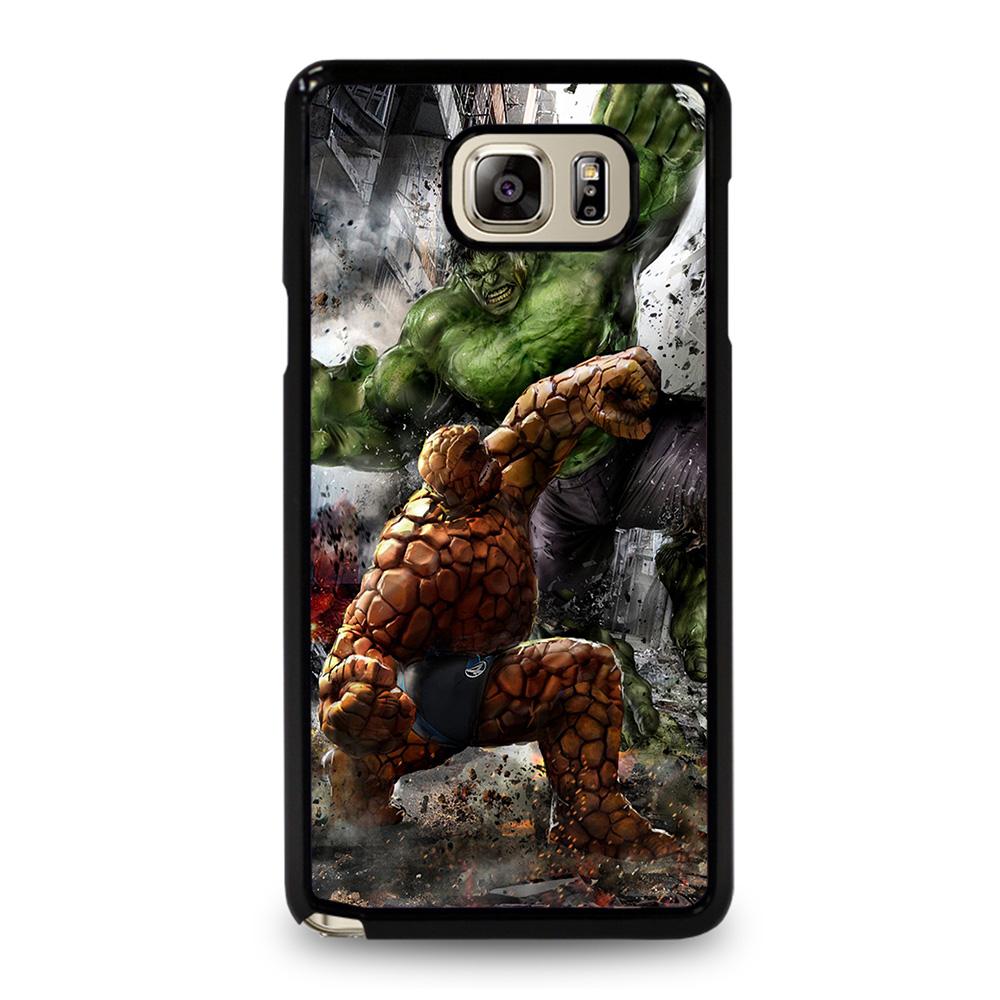 coque custodia cover fundas hoesjes j3 J5 J6 s20 s10 s9 s8 s7 s6 s5 plus edge D27457 HULK VS THING Samsung Galaxy Note 5 Case