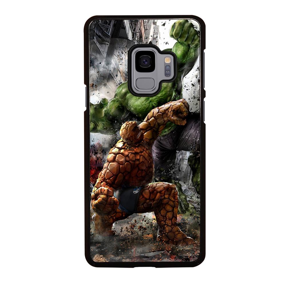 coque custodia cover fundas hoesjes j3 J5 J6 s20 s10 s9 s8 s7 s6 s5 plus edge D27471 HULK VS THING Samsung Galaxy S9 Case