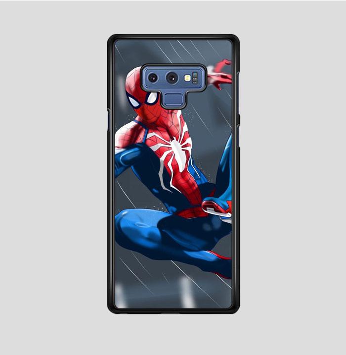 coque custodia cover fundas hoesjes j3 J5 J6 s20 s10 s9 s8 s7 s6 s5 plus edge B35943 SpiderMan Rain FF0279 Samsung Galaxy Note 9 Case