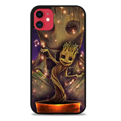 Groot Dancing And Smile Z0190 coque iphone 11