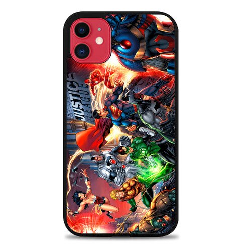 Justice League Of America Jla Superheroes Dc Comics Z0407 coque iphone 11
