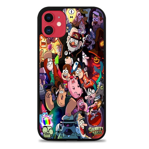 gravity fall  all character Z0498 coque iphone 11
