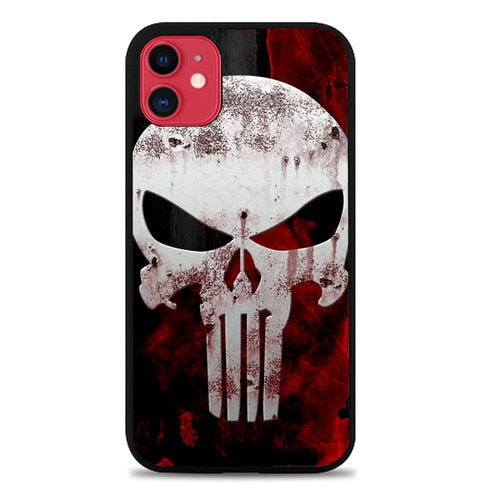 Marvel Superhero PUNISHER  logo Z0505 coque iphone 11