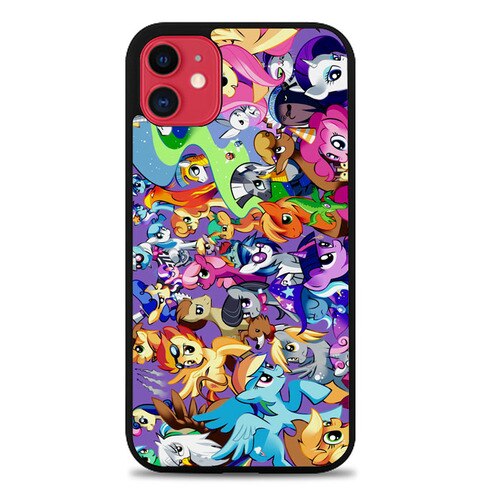MY LITTLE PONY COLLAGE Z1359 coque iphone 11