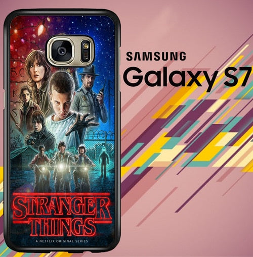 stranger things Z7166 coque Samsung Galaxy S7