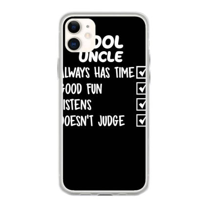 cool uncle funny coque iphone 11
