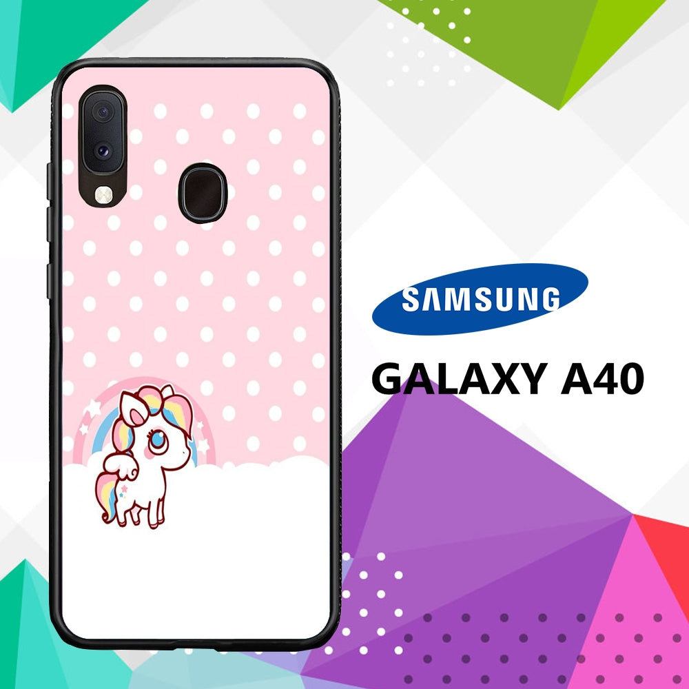 coque case samsung galaxy a40 J0709 Kawaii Wallpaper 43gL8