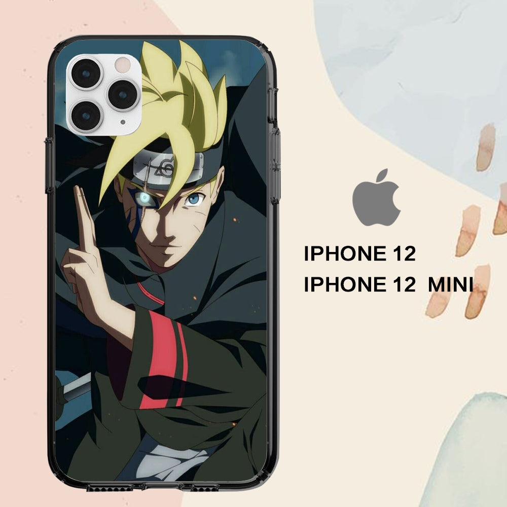coque iPhone 12 mini pro max case E3324 naruto sasuke wallpaper 232wT8