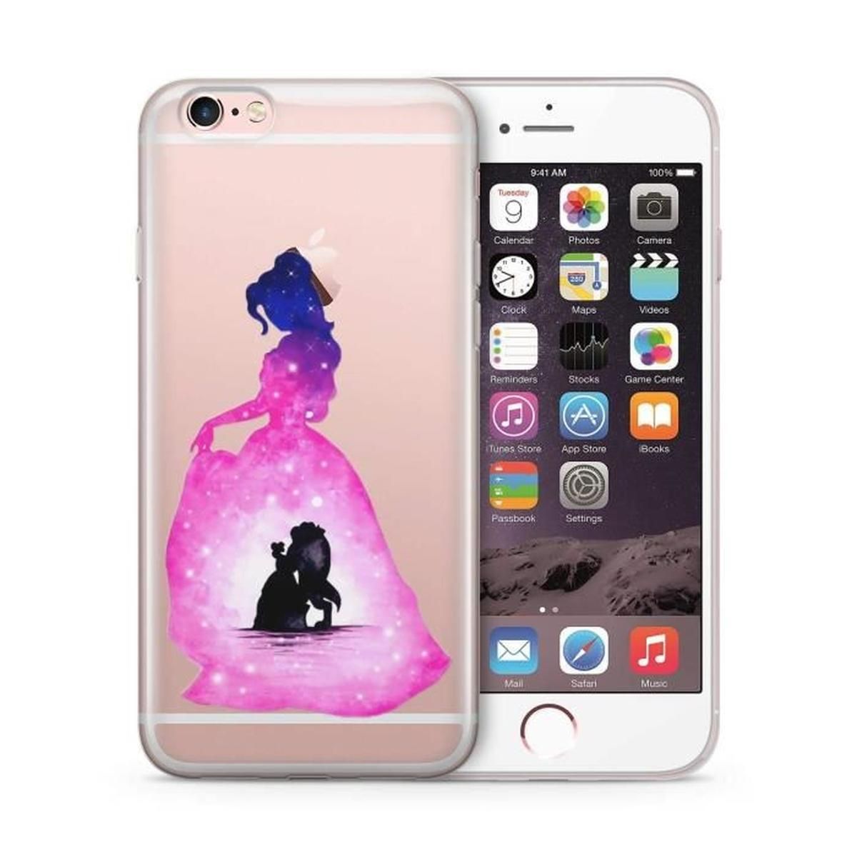 Coque iPhone 4 4S Disney Transparente Popeye tient la Pomme Apple Swag Etui