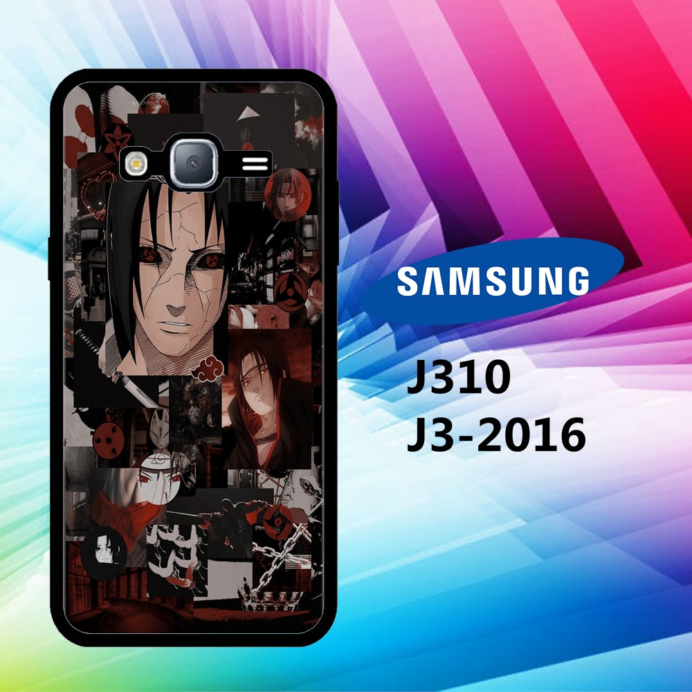 coque samsung J3 2016 J310 Sasuke Wallpaper