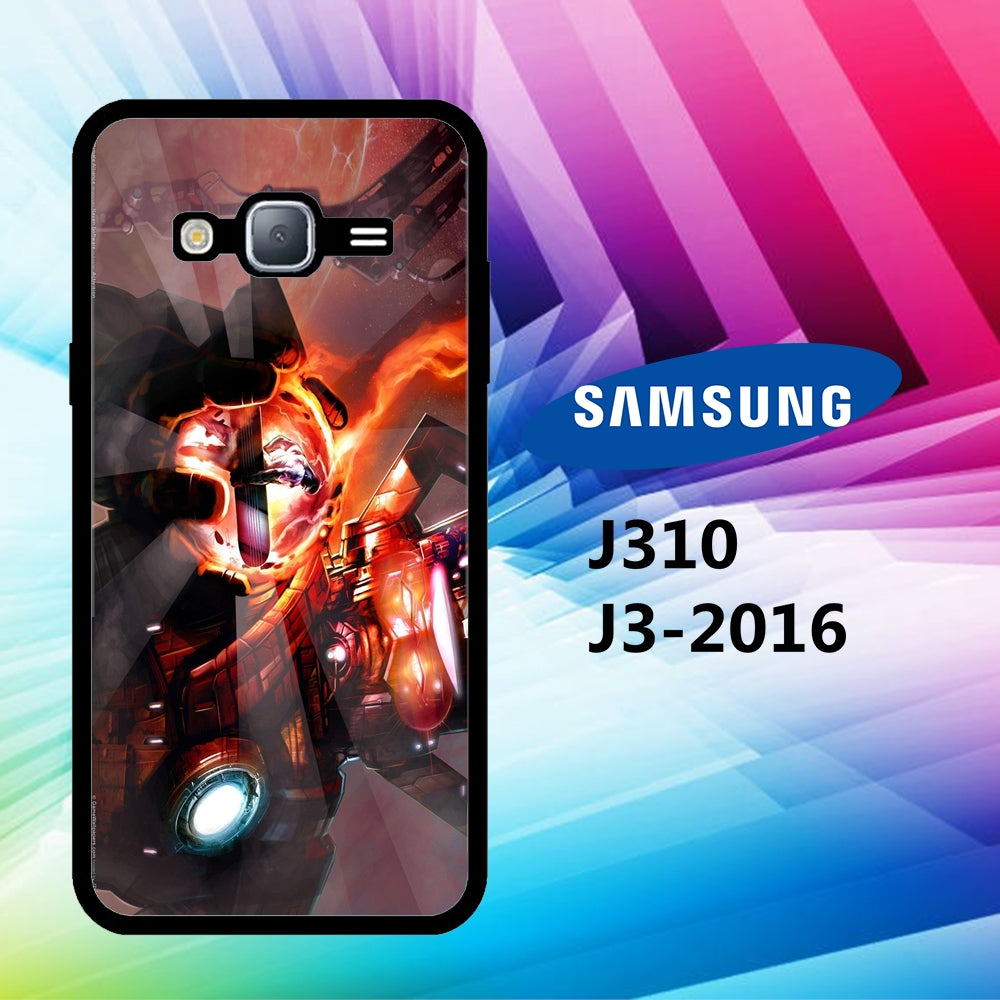 coque samsung J3 2016 J310 Silver Surfer Wallpaper