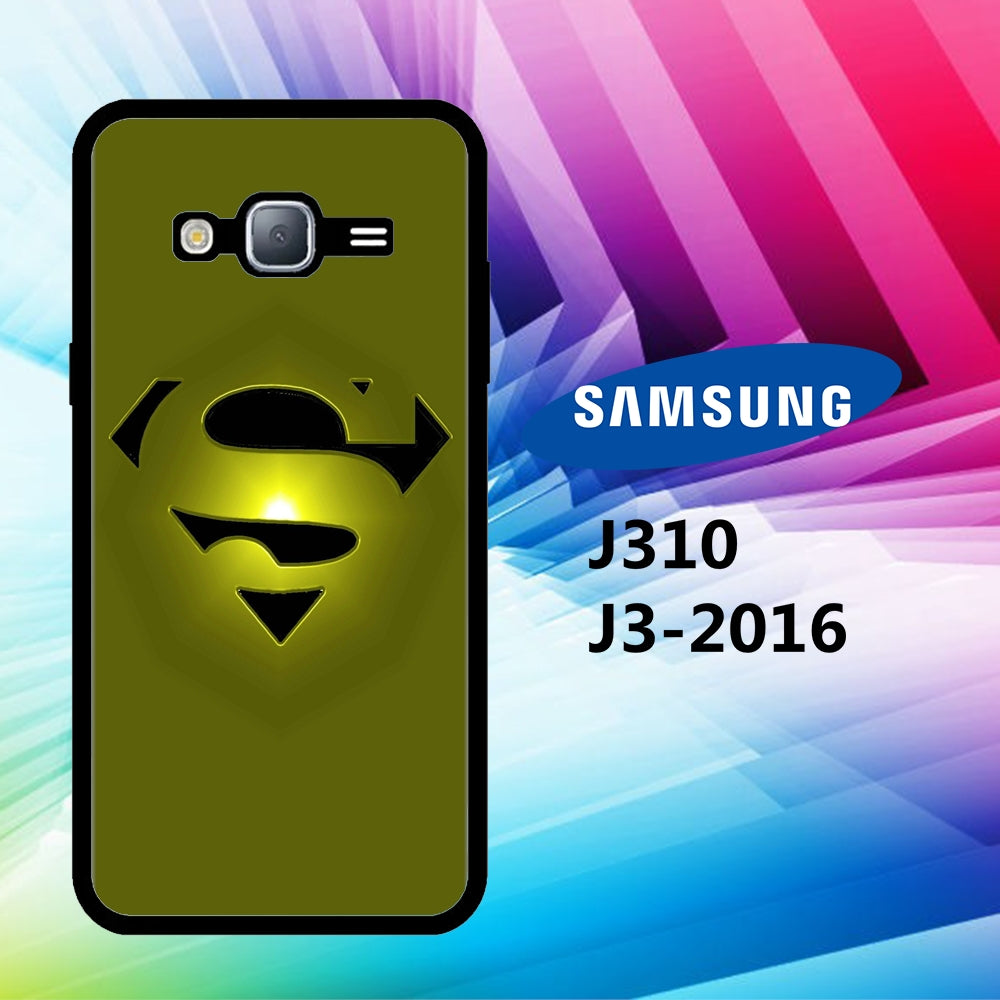 coque samsung J3 2016 J310 Superhero Logo wallpaper