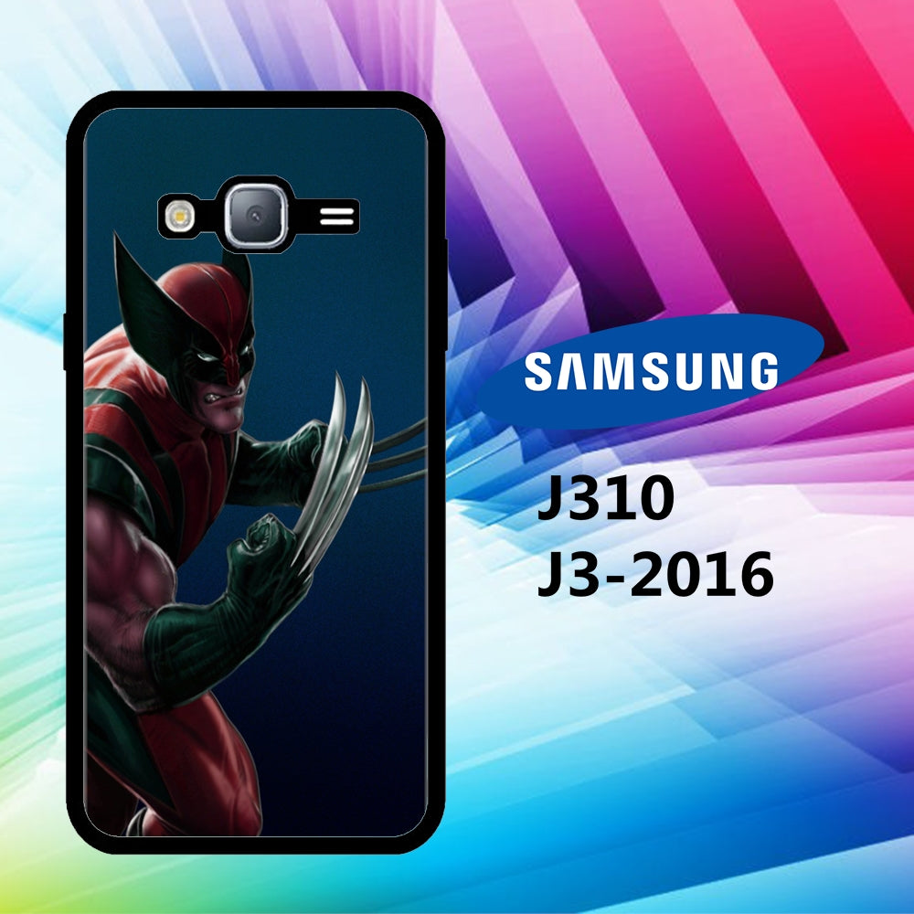 coque samsung J3 2016 J310 Superhero Logo wallpaper