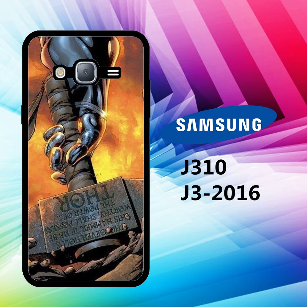 coque samsung J3 2016 J310 Thor Wallpaper