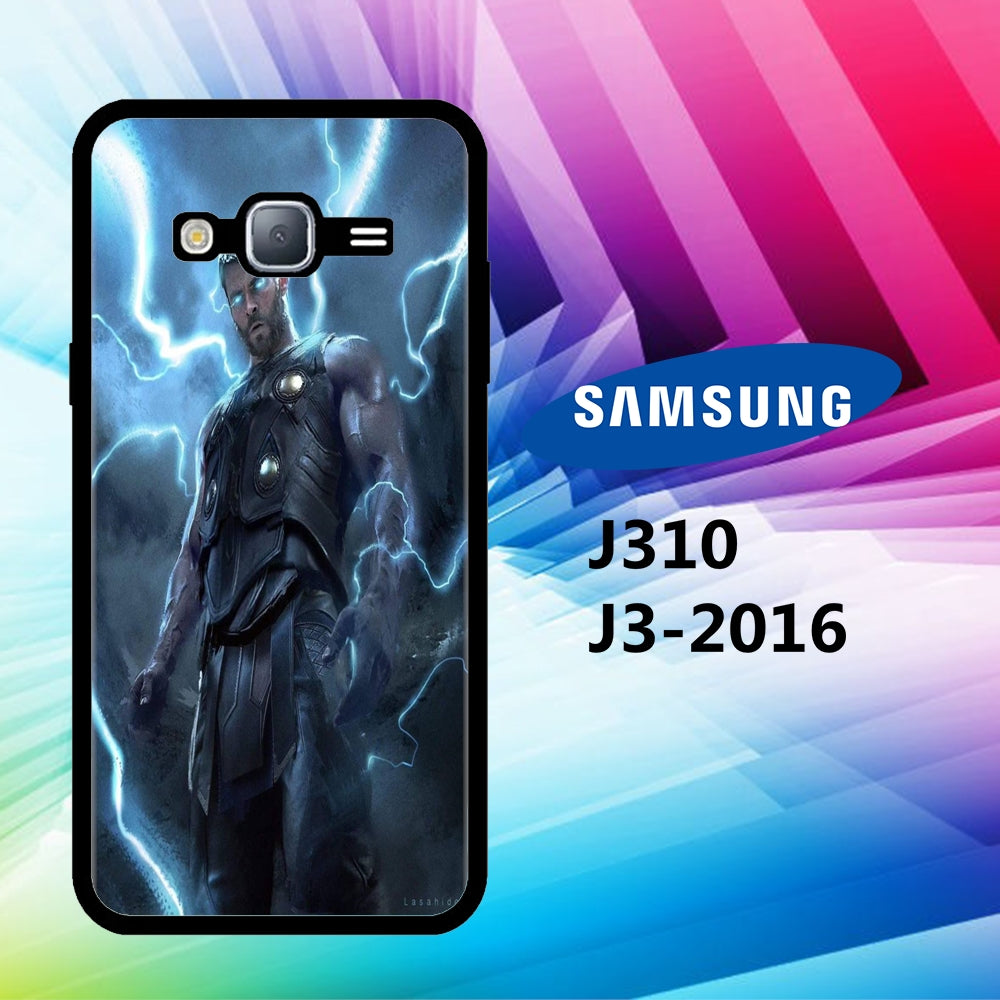 coque samsung J3 2016 J310 Thor Wallpaper