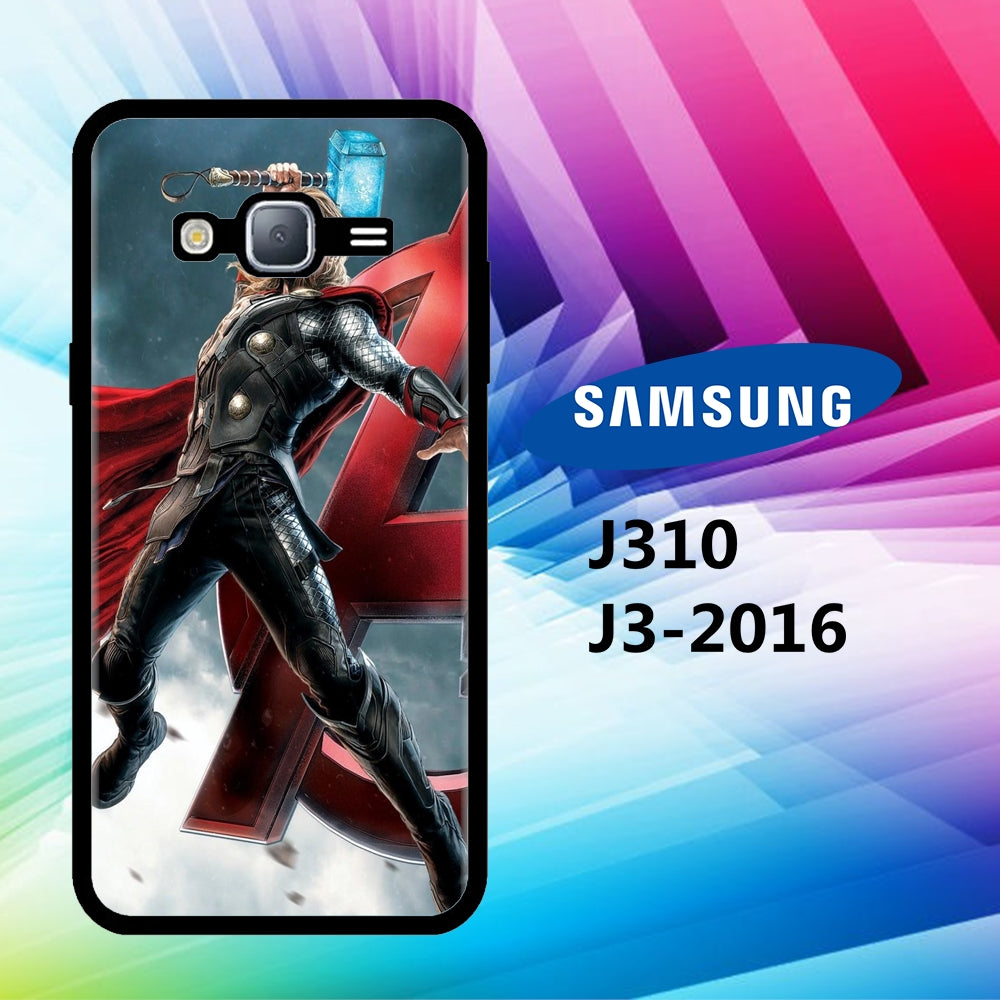 coque samsung J3 2016 J310 Thor Wallpaper