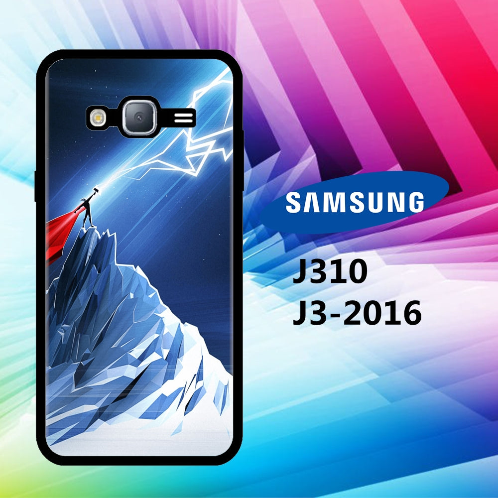 coque samsung J3 2016 J310 Thor Wallpaper