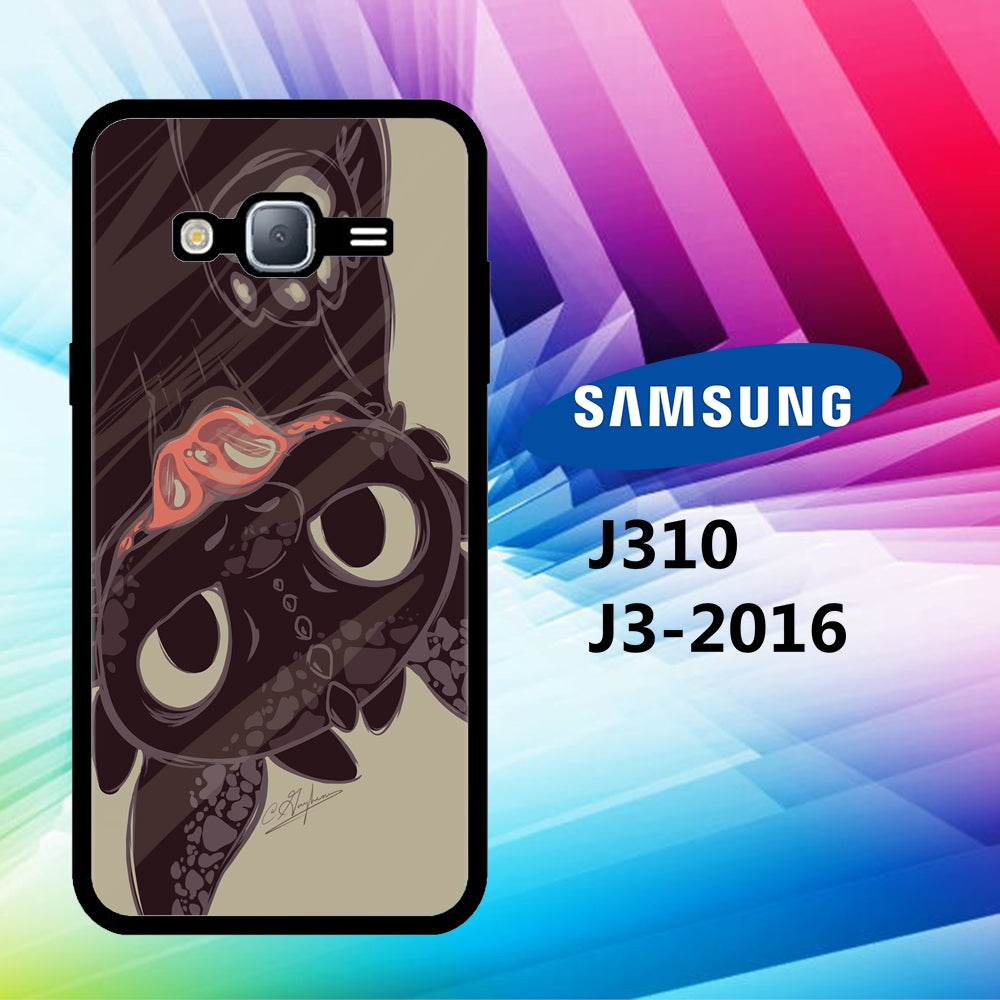 coque samsung J3 2016 J310 Toothless Wallpaper