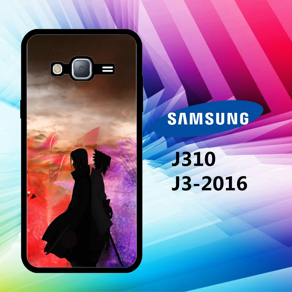 coque samsung J3 2016 J310 Uchiha Itachi Wallpaper