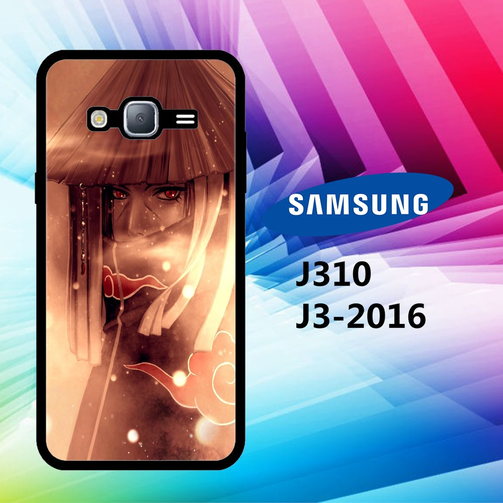 coque samsung J3 2016 J310 Uchiha Itachi Wallpaper