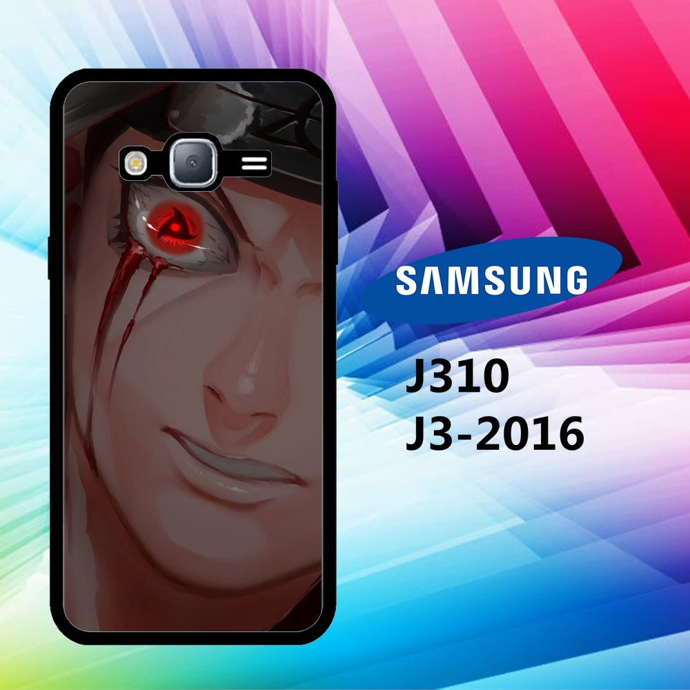 coque samsung J3 2016 J310 Uchiha Itachi Wallpaper