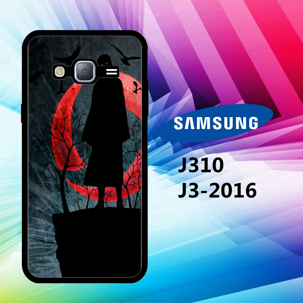 coque samsung J3 2016 J310 Uchiha Itachi Wallpaper