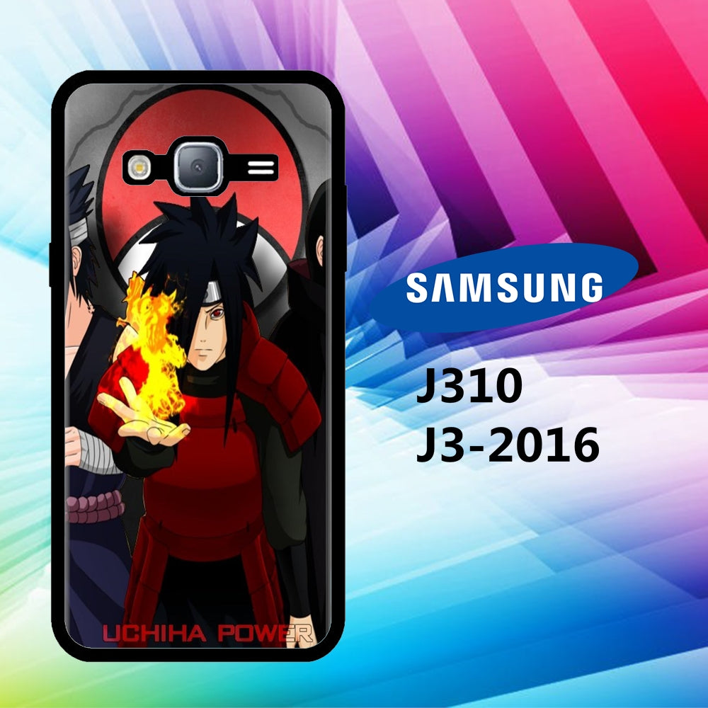 coque samsung J3 2016 J310 Uchiha Itachi Wallpaper