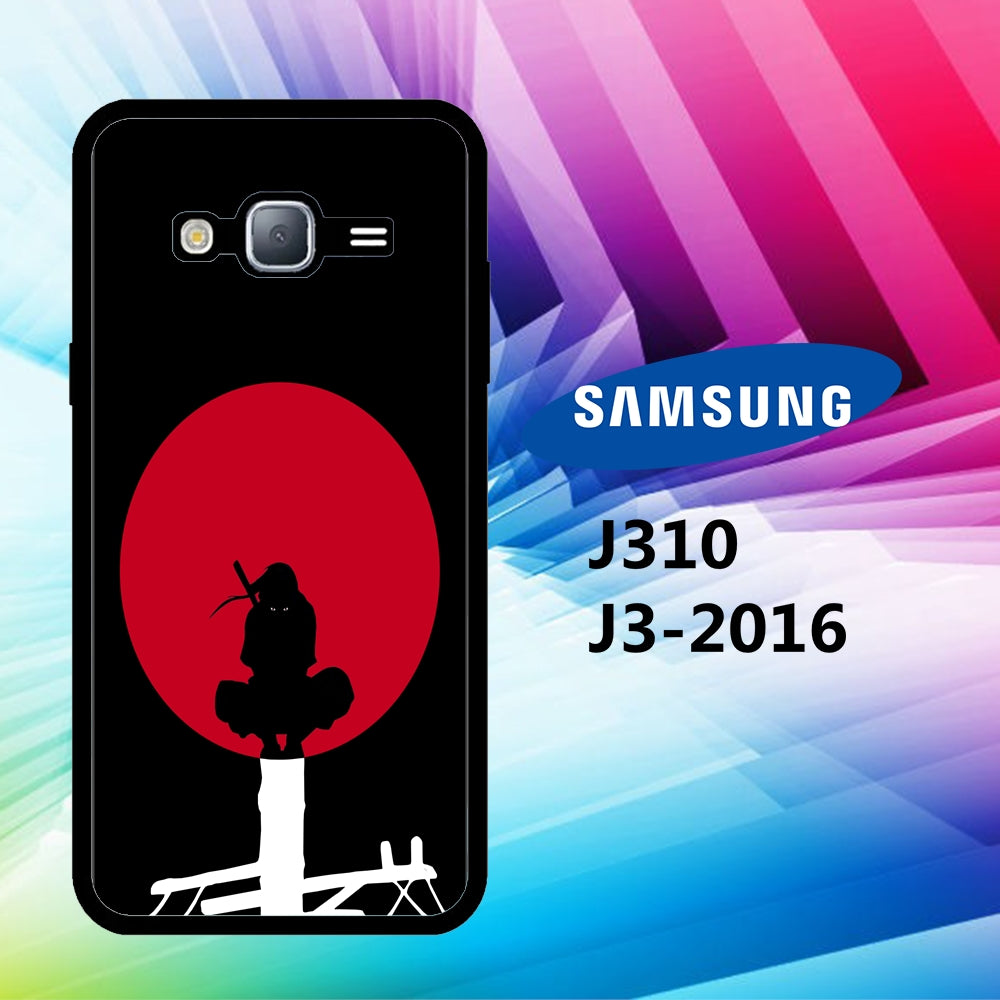 coque samsung J3 2016 J310 Uchiha Itachi Wallpaper