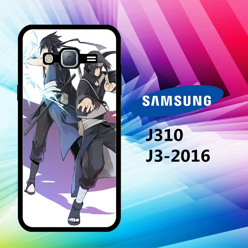 coque samsung J3 2016 J310 Uchiha Itachi Wallpaper