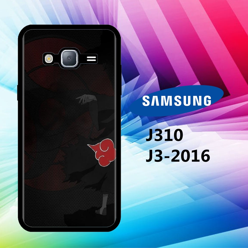 coque samsung J3 2016 J310 Uchiha Itachi Wallpaper