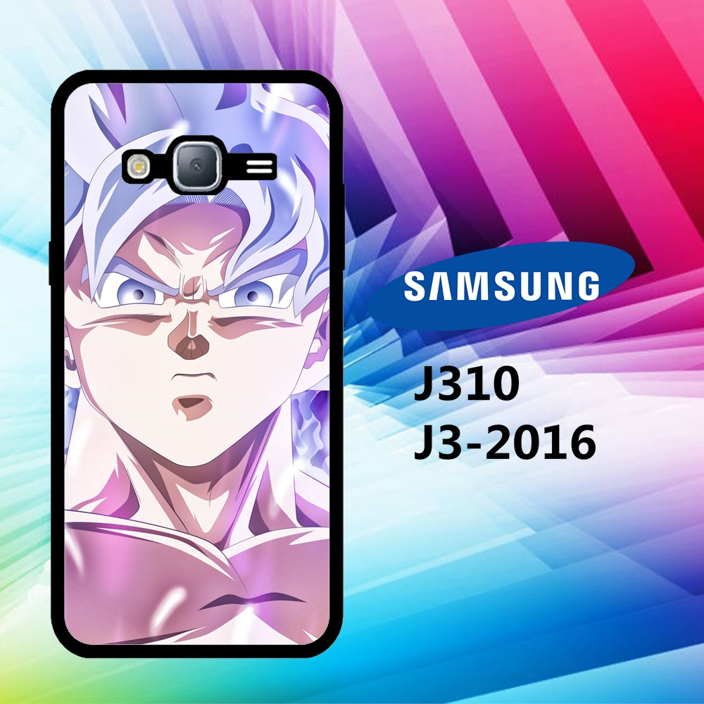 coque samsung J3 2016 J310 Ultra Instinct Goku wallpaper