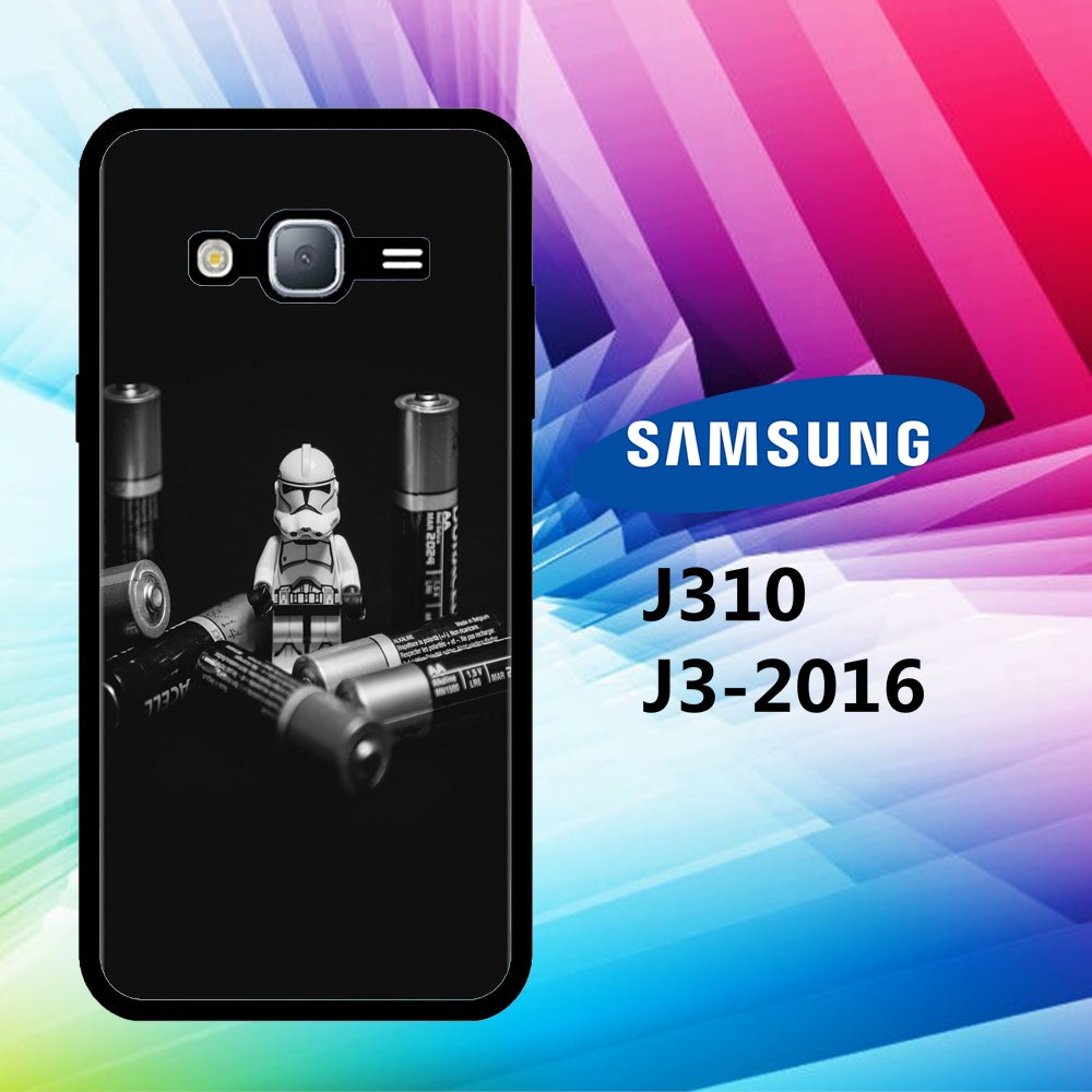 coque samsung J3 2016 J310 Vintage Star Wars Wallpaper