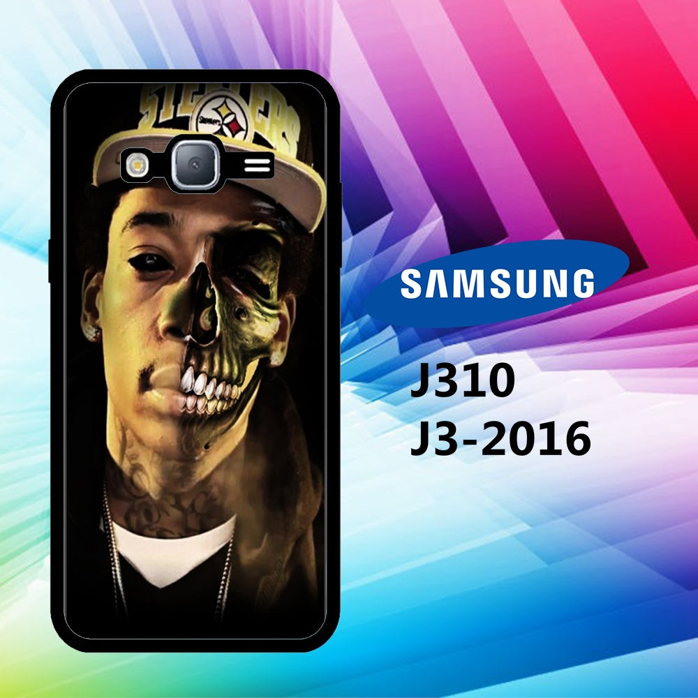 coque samsung J3 2016 J310 Wiz Khalifa Wallpaper