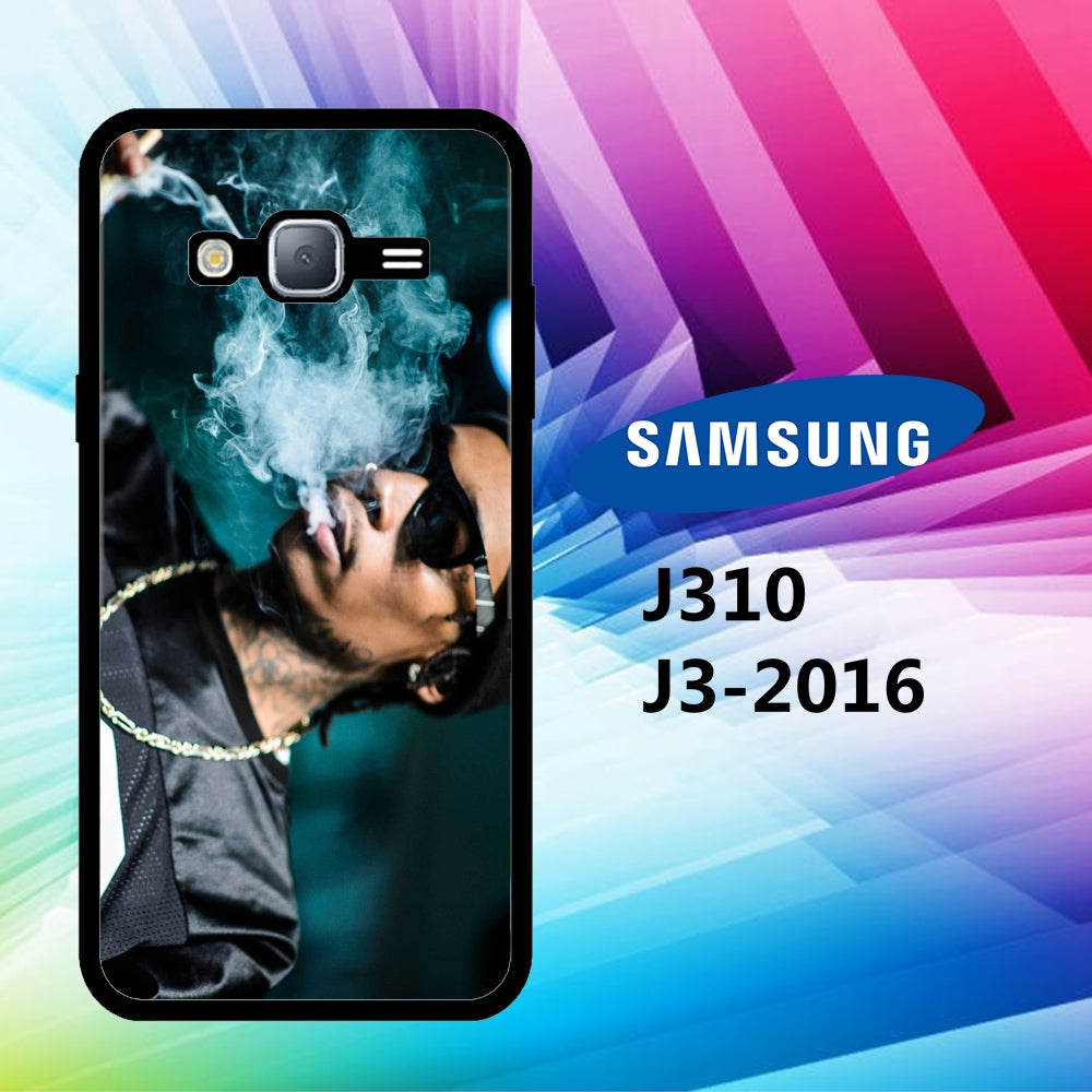 coque samsung J3 2016 J310 Wiz Khalifa Wallpaper