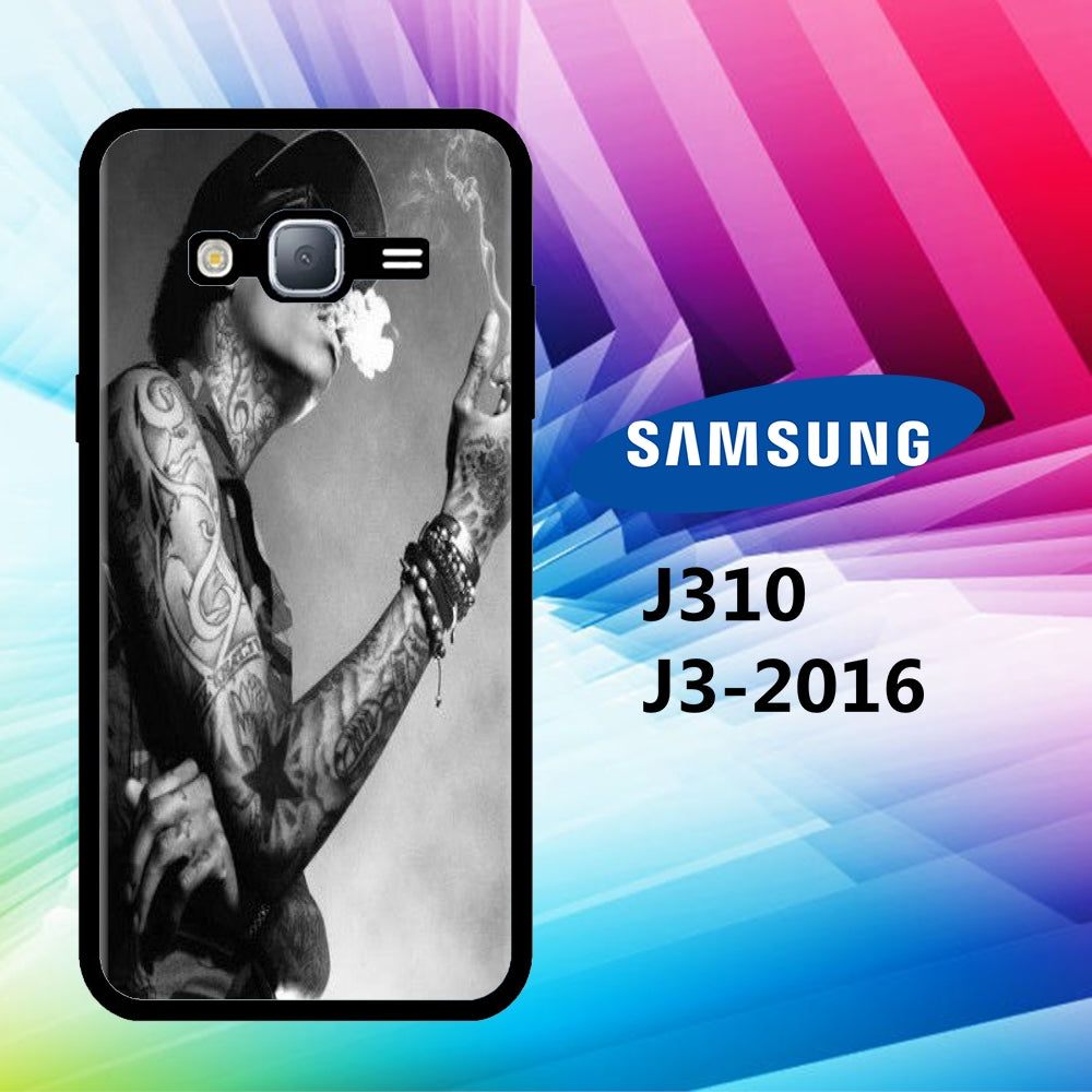 coque samsung J3 2016 J310 Wiz Khalifa Wallpaper