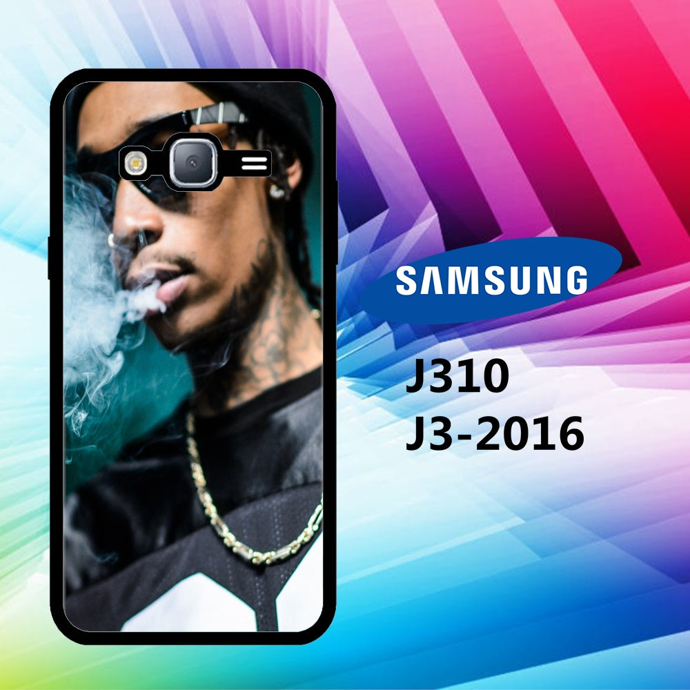 coque samsung J3 2016 J310 Wiz Khalifa Wallpaper