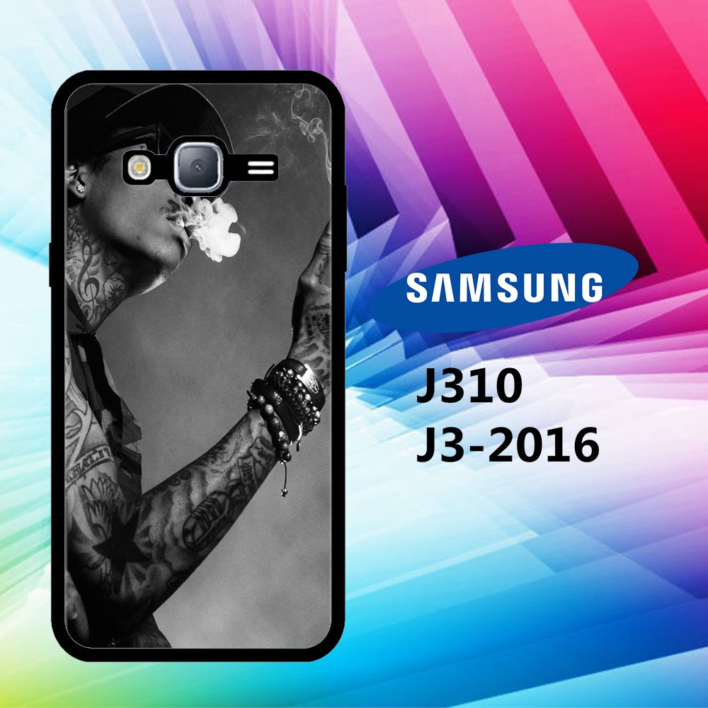 coque samsung J3 2016 J310 Wiz Khalifa Wallpaper