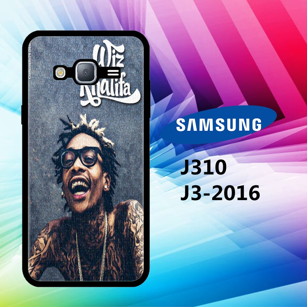 coque samsung J3 2016 J310 Wiz Khalifa Wallpaper