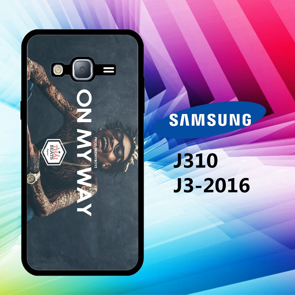 coque samsung J3 2016 J310 Wiz Khalifa Wallpaper