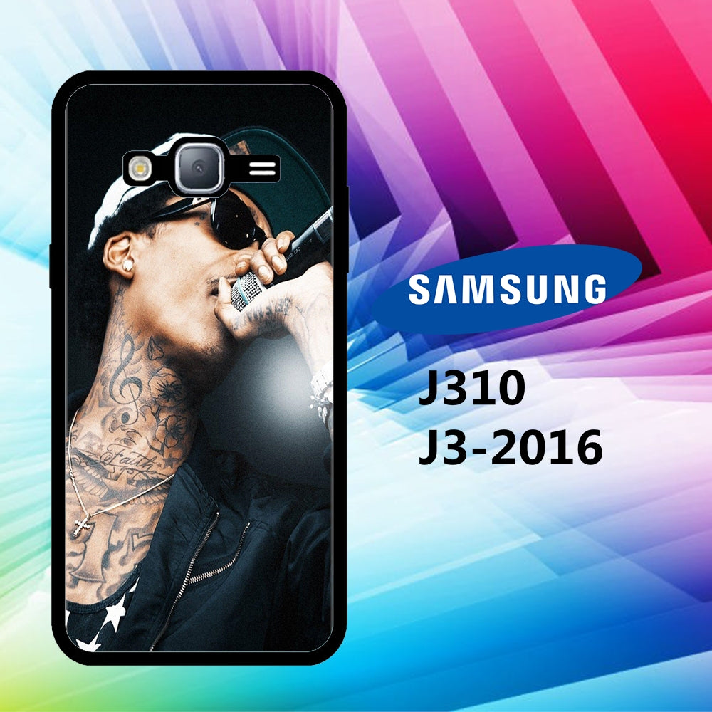 coque samsung J3 2016 J310 Wiz Khalifa Wallpaper