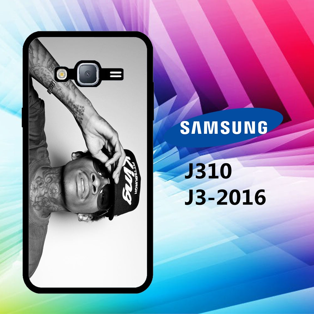 coque samsung J3 2016 J310 Wiz Khalifa Wallpaper