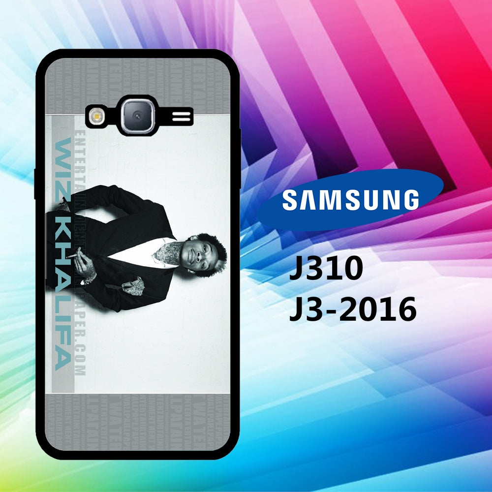 coque samsung J3 2016 J310 Wiz Khalifa Wallpaper