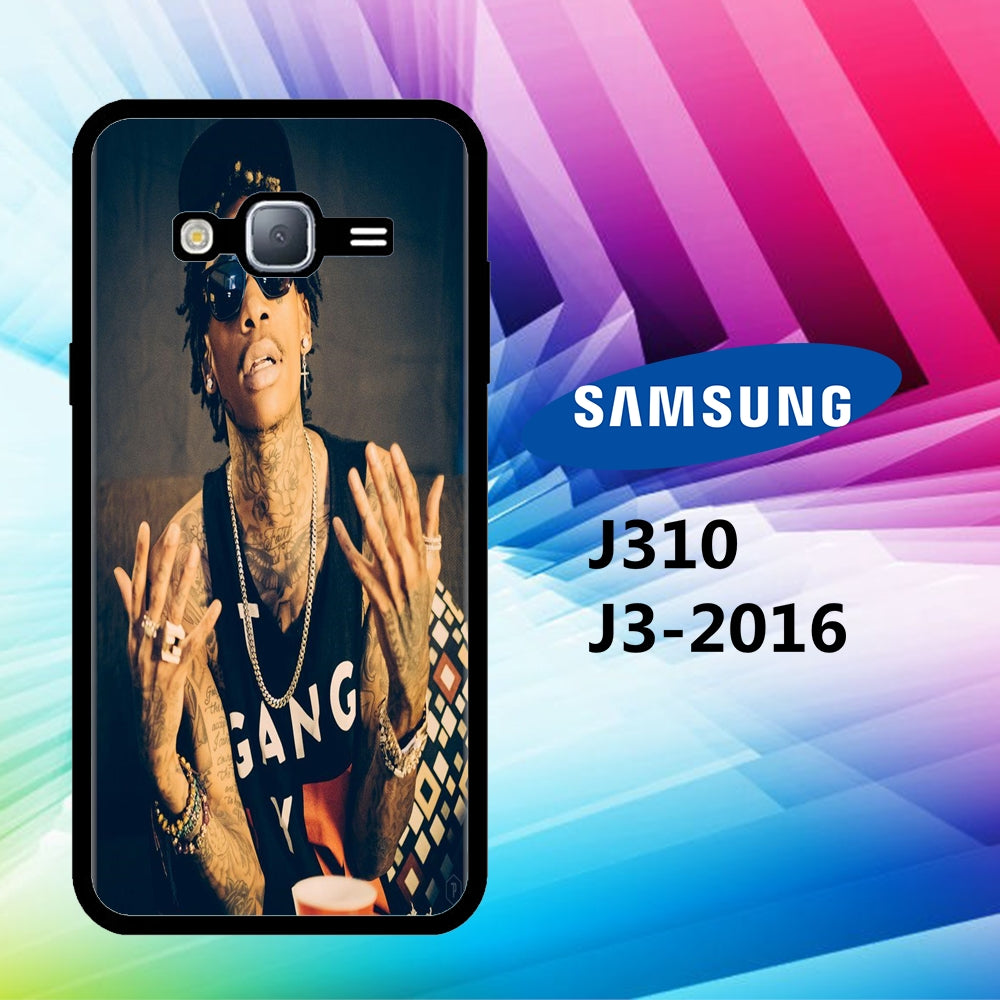 coque samsung J3 2016 J310 Wiz Khalifa Wallpaper