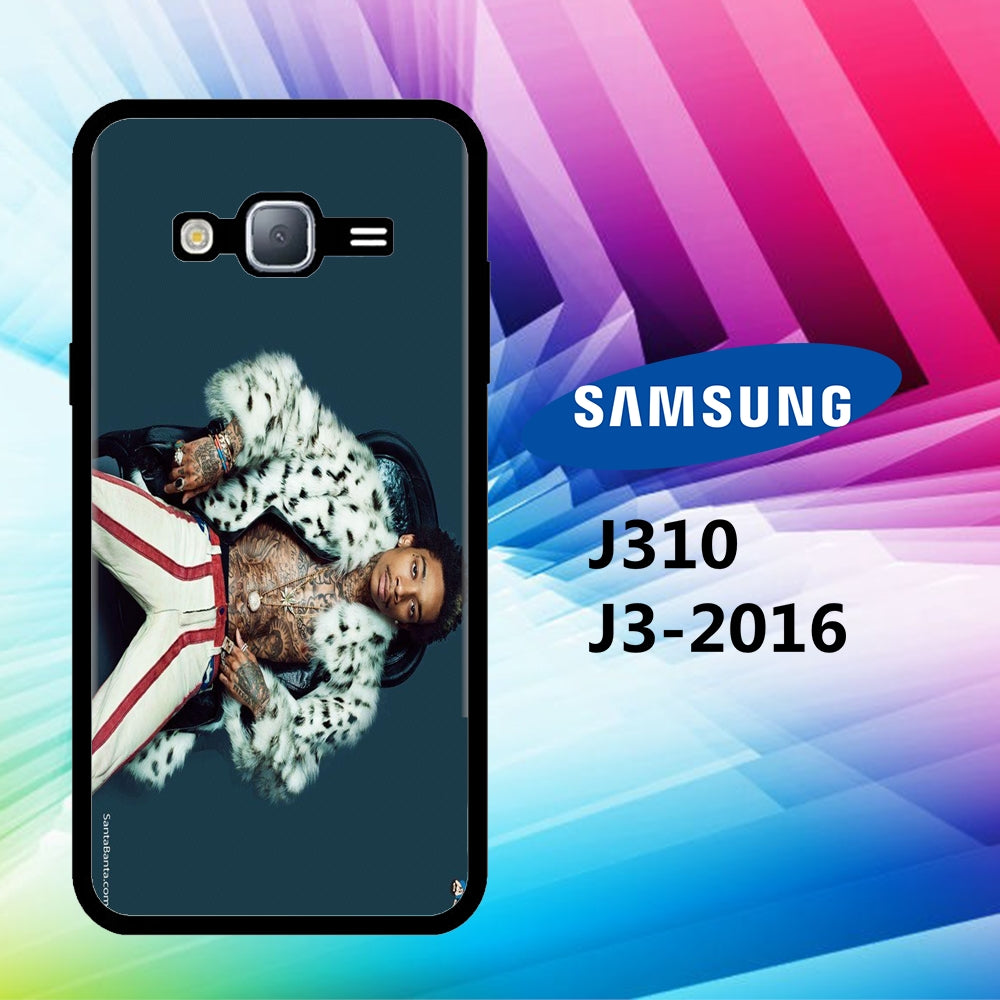 coque samsung J3 2016 J310 Wiz Khalifa Wallpaper