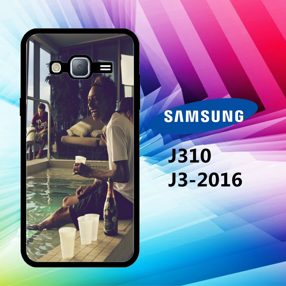 coque samsung J3 2016 J310 Wiz Khalifa Wallpaper