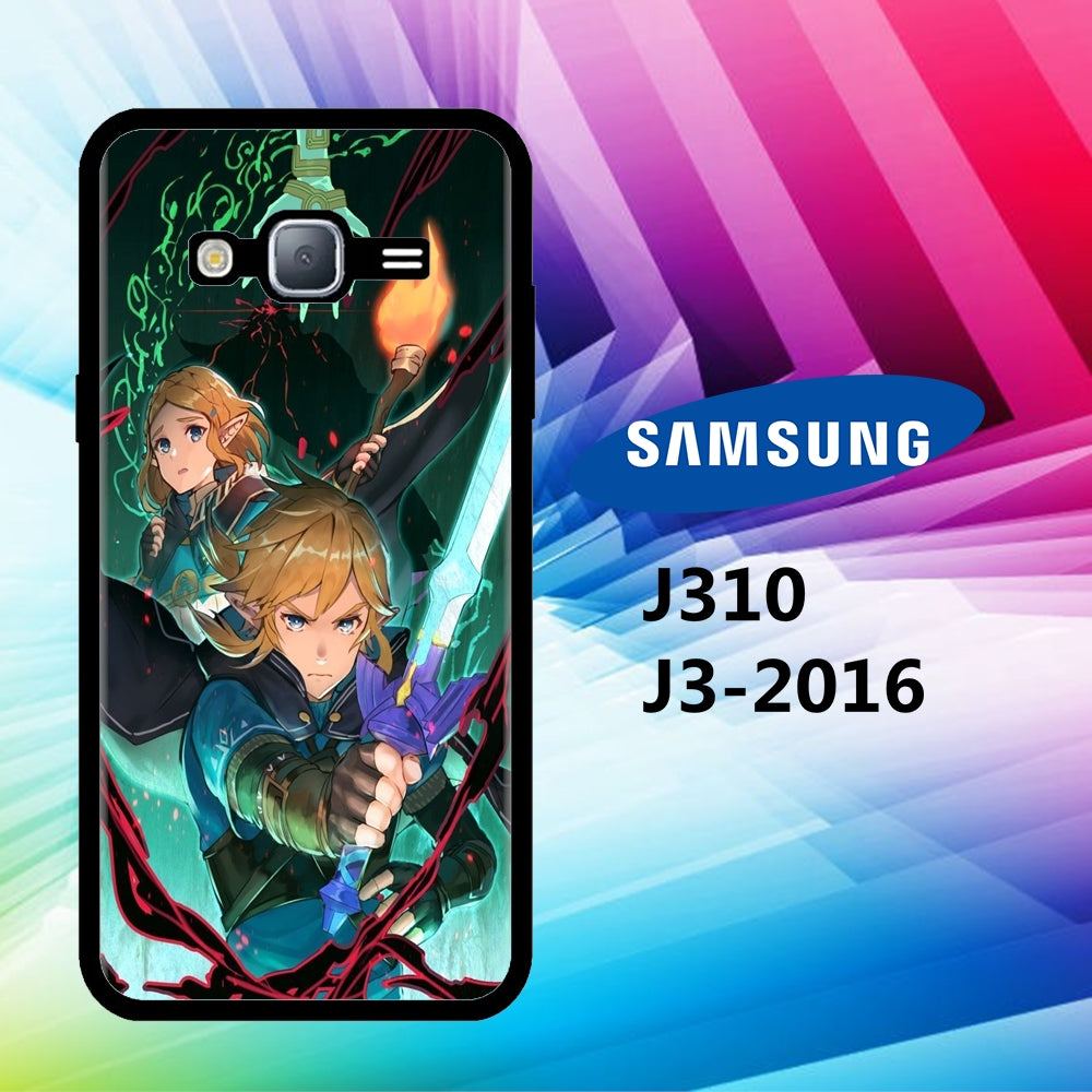 coque samsung J3 2016 J310 Zelda Wallpaper