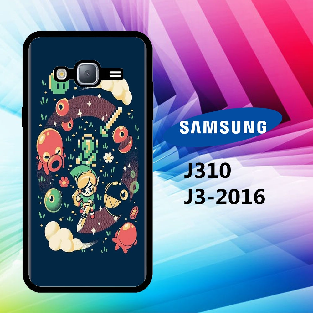 coque samsung J3 2016 J310 Zelda Wallpaper