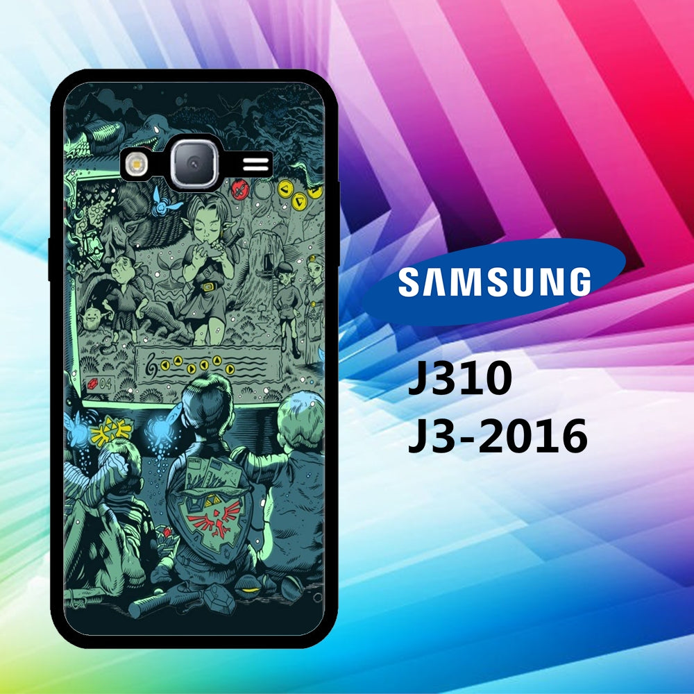 coque samsung J3 2016 J310 Zelda Wallpaper