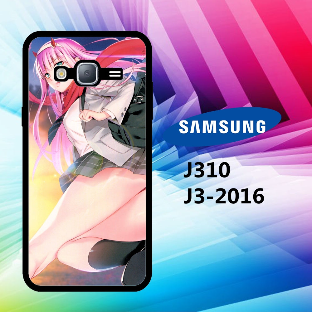 coque samsung J3 2016 J310 Zero Two Wallpaper