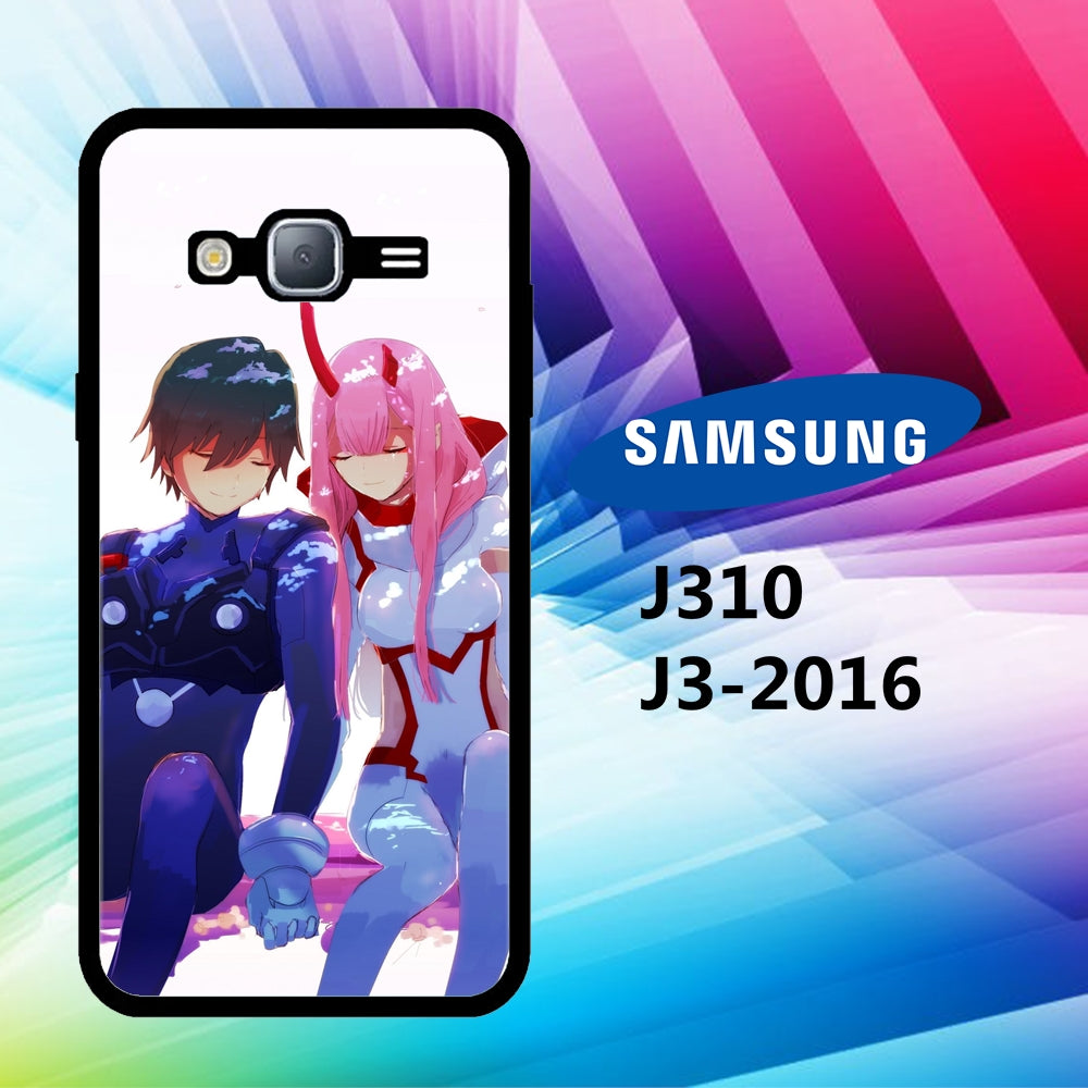 coque samsung J3 2016 J310 Zero Two Wallpaper